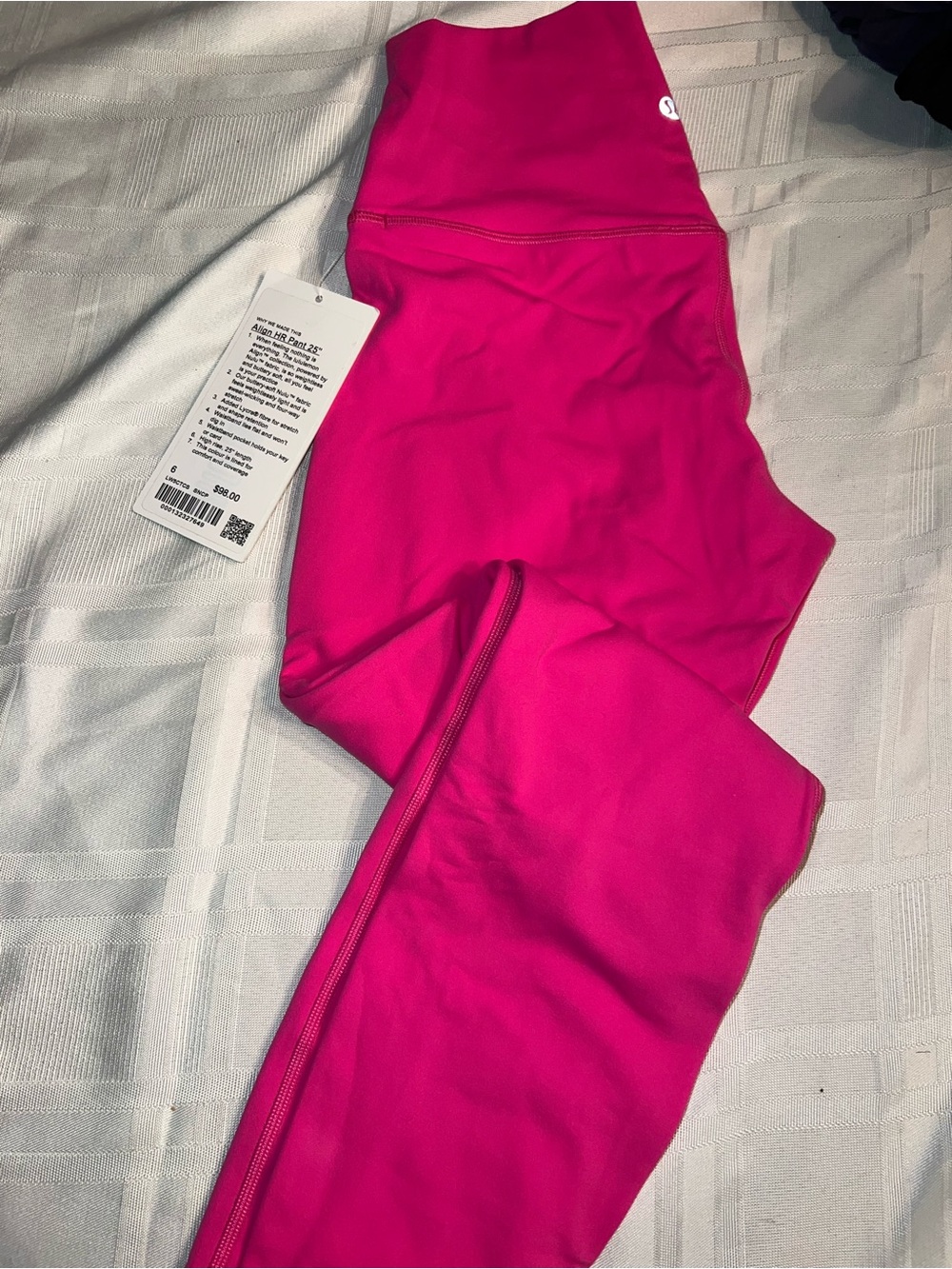 Lululemon hr align leggings size 6- nwt